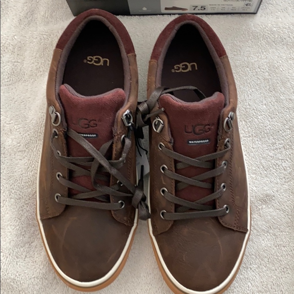 UGG, for Men, Brock II WP Sneaker, Size 7.5, brown